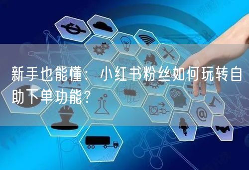 新手也能懂：小红书粉丝如何玩转自助下单功能？