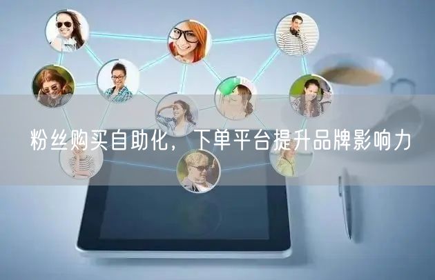 粉丝购买自助化，下单平台提升品牌影响力