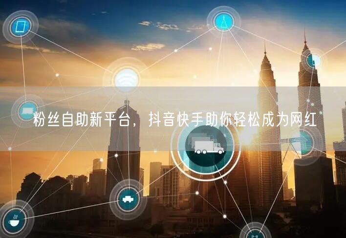 粉丝自助新平台，抖音快手助你轻松成为网红