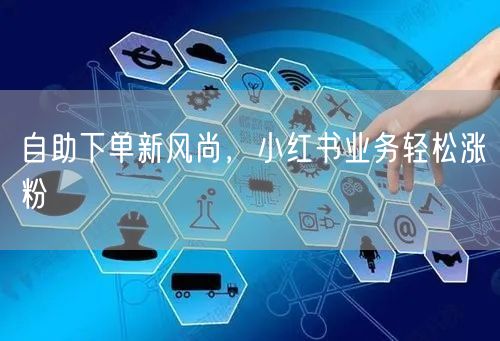 自助下单新风尚，小红书业务轻松涨粉