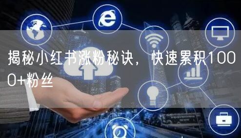 揭秘小红书涨粉秘诀，快速累积1000+粉丝
