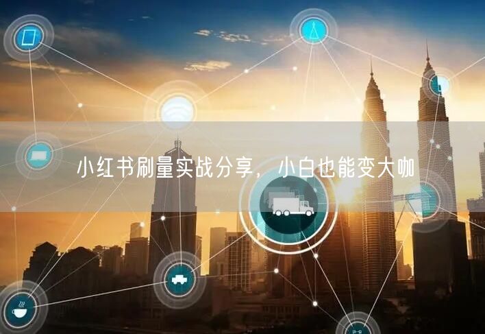 小红书刷量实战分享，小白也能变大咖