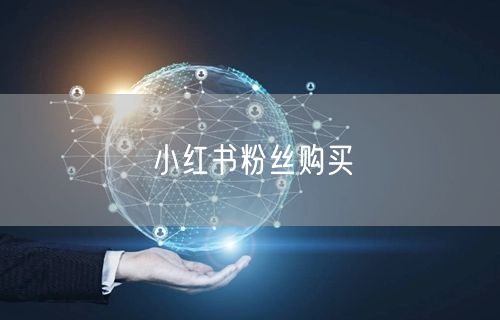 小红书粉丝购买