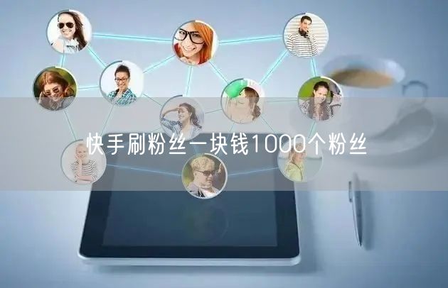 快手刷粉丝一块钱1000个粉丝
